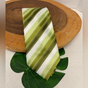 Astron Diagonal Multi Striped Hand Made Tie